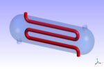 شبیه سازی مبدل حرارتی پوسته و لوله با کویل پیچشی