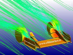 شبیه سازی و آنالیز جریان آیرودینامیکی در باله جلو خودروهای فرمول یک
