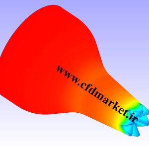 شبیه سازی نازل چورون موتور هواپیما و تحلیل آکوستیکی و کاهش نویز