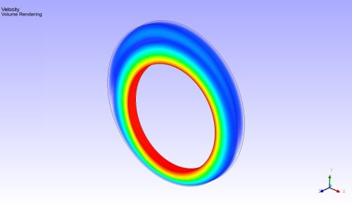 velocity-volume rendering