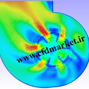 شبیه سازی فن سانتریفیوژ دو طرفه توسط انسیس فلوئنت