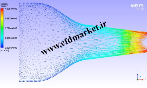 شبیه سازی نازل چورون موتور هواپیما و تحلیل آکوستیکی و کاهش نویز